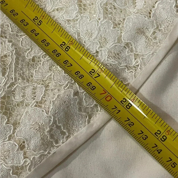 Wilfred women’s cream lace racerback Fairycore bohemian casual lightweight top M - Picture 6 of 8